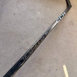 80 Flex P86 Senior CCM Jetspeed FT7 Pro Left Hand Hockey Stick Pro Stock (Used)