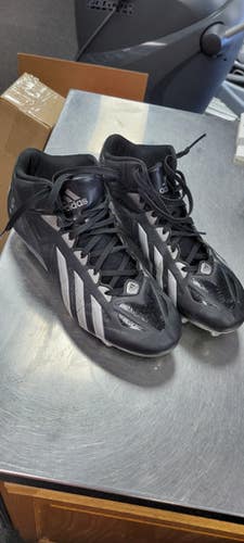Used Adidas Adult FB Cleats Black Senior 9 11497-S000153517