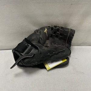 Used Mizuno BALL PARK BB/SB Glove RH Throw Black 12" 11490-S000266989