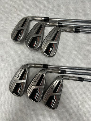 Used Taylormade M6 Mens Iron Set RH 4I-PW (NO9i) 11490-S000266985