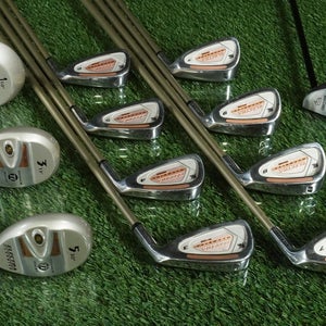 KNIGHT ELECTRA OVERSIZE GOLF SET 12pc. WOMEN'S LADIES GRAPHITE LIGHT FLEX RH