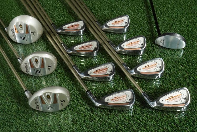 KNIGHT ELECTRA OVERSIZE GOLF SET 12pc. WOMEN'S LADIES GRAPHITE LIGHT FLEX RH