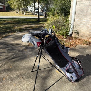 USKG Complete Golf Set 60" TS3 v5Driver 3W 4H 5-PW 52 56 60 Youth Junior Bag