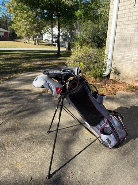 USKG Complete Golf Set 60" TS3 v5Driver 3W 4H 5-PW 52 56 60 Youth Junior Bag