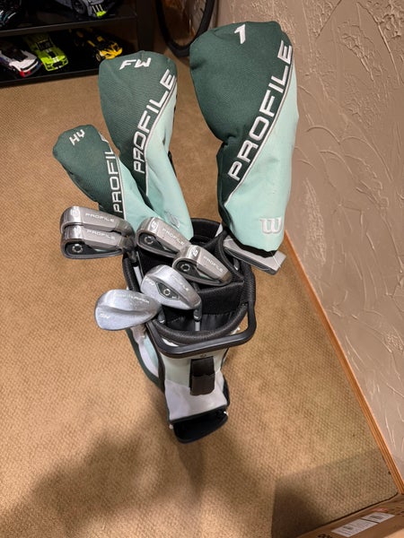 Women's Wilson Profile Right Handed Clubs (Full Set) Ladies Flex 10 Pieces (Used)