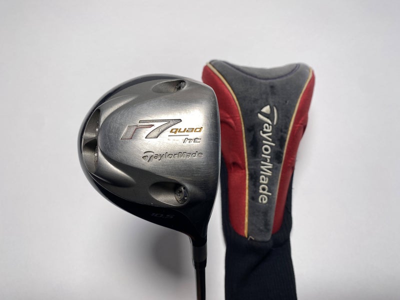 TaylorMade R7 Quad Driver 10.5* MAS2 55g Regular Graphite Mens RH