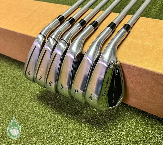 Used TaylorMade Qi10 HL Irons 6-PW/AW Speeder NX 40g Ladies Graphite Golf Set