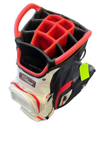 Used Titleist 14 WAY CART BAG Mens Cart Bag Navy Blue 11682-S000123359