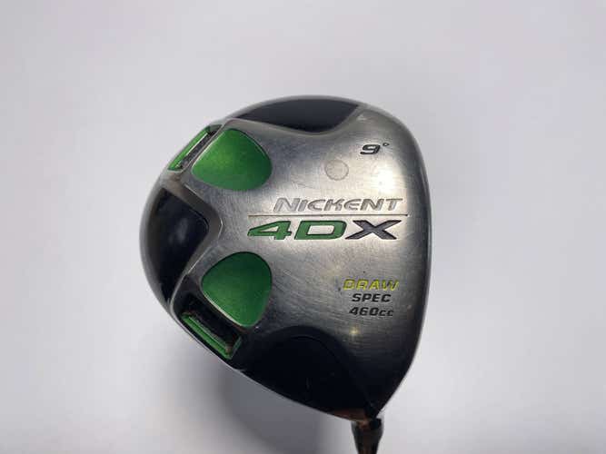 Nickent 4DX Tour Driver 9* FGS Nanotech Regular Graphite Mens RH Midsize Grip