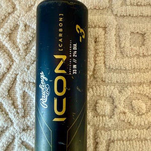 2023 Rawlings ICON BBCOR -3 Composite bat 33/30 | $5 SHIPPING