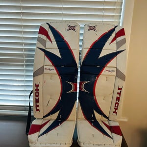 Itech 4.8 X Factor Senior pads, size 36+1,good condition