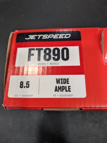 2025 CCM JetSpeed FT890 Hockey Skates Wide Width 8.5 (New)