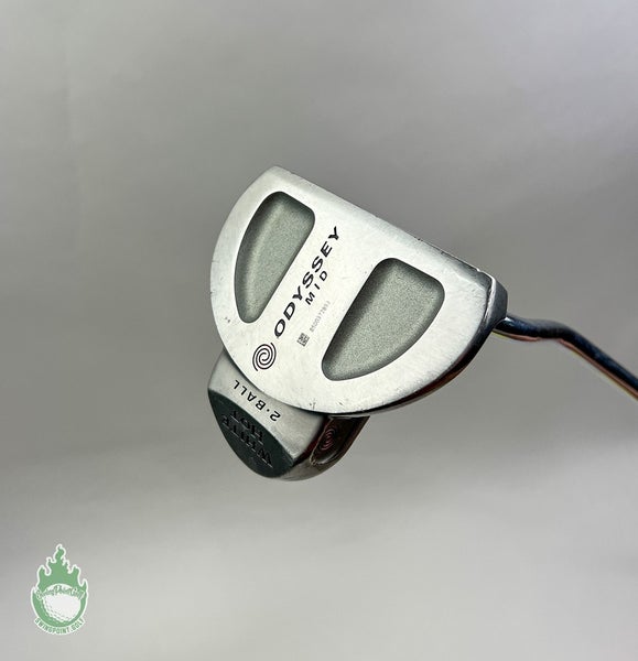 Used Right Handed Odyssey White Hot 2-Ball Mid 43" Putter Steel Golf Club