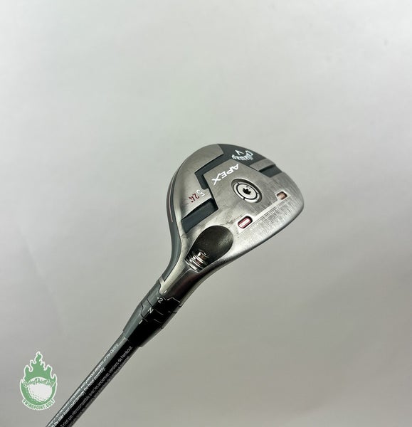 Used RH Callaway APEX '21 5 Hybrid 24* Recoil Regular Flex Graphite Golf Club