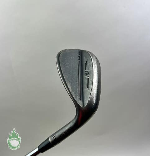 Titleist Vokey SM9 S Grind Jet Black Wedge 54*-10 Wedge Flex Steel Golf Club