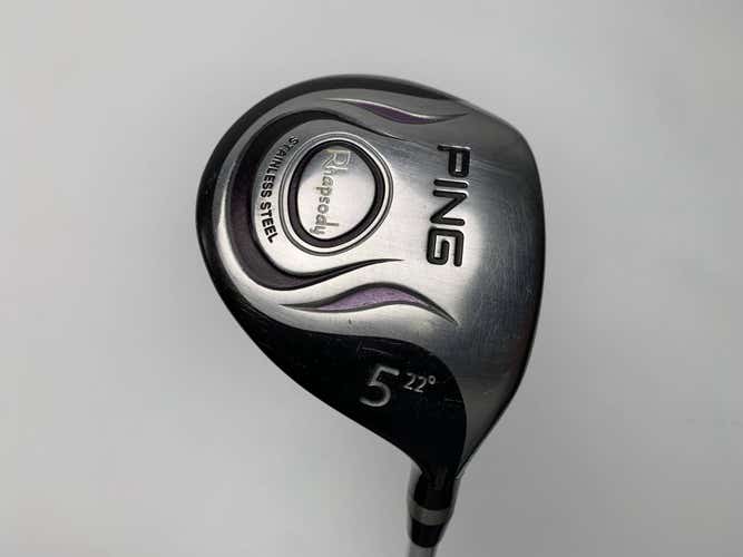 Ping Rhapsody 5 Fairway Wood 22* ULT 129 Ultra Light Ladies Graphite Womens RH