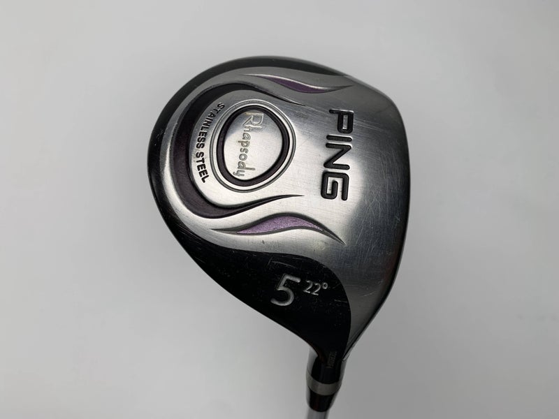 Ping Rhapsody 5 Fairway Wood 22* ULT 129 Ultra Light Ladies Graphite Womens RH