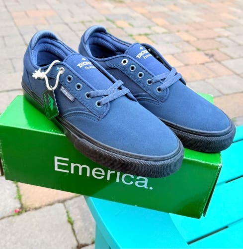 Men's Emerica Dickson (Slate) Pro Skateboard Sneakers New With Tags US Size 8.5
