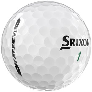 Srixon Soft Feel Golf Balls Double Dozen (White, 24pk) 2dz 2025 NEW
