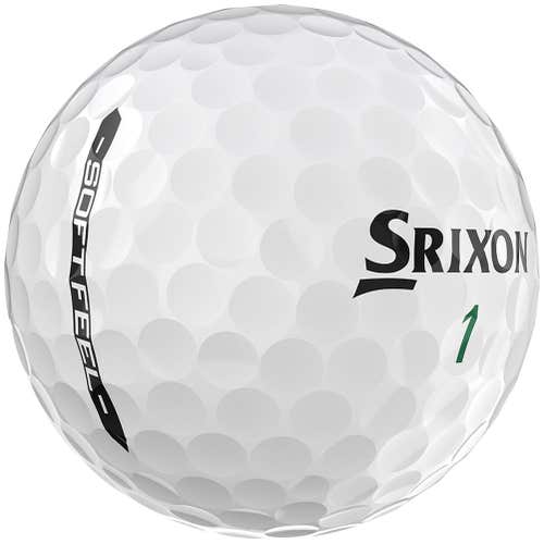 Srixon Soft Feel Golf Balls Double Dozen (White, 24pk) 2dz 2025 NEW