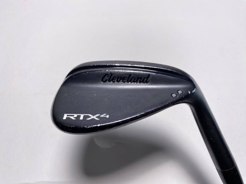 Cleveland RTX 4 Black Satin Gap Wedge 52* 10 Precision Rifle 7.0 Extra Stiff RH