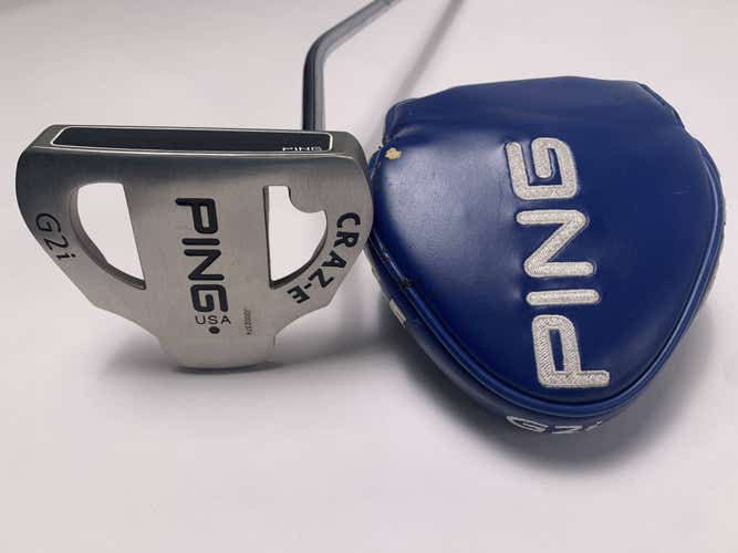 Ping G2i Craz-E Putter 34" Black Dot Mens RH HC