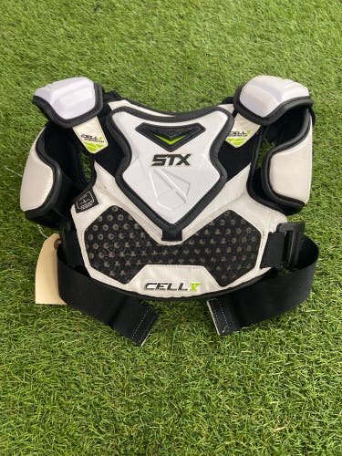 Small Youth STX Cell V Shoulder Pads (Used)