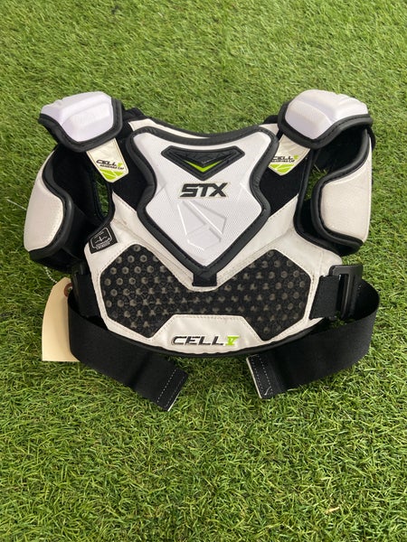 Small Youth STX Cell V Shoulder Pads (Used)