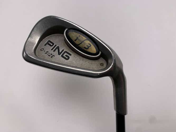 Ping i3 Oversize Single 7 Iron Black Dot 350 Series Senior Graphite Mens RH