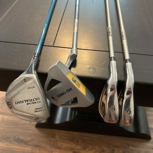 Junior US Kids Golf WT-20 Left Hand Clubs (Full Set) Junior 4 Pieces (Used)