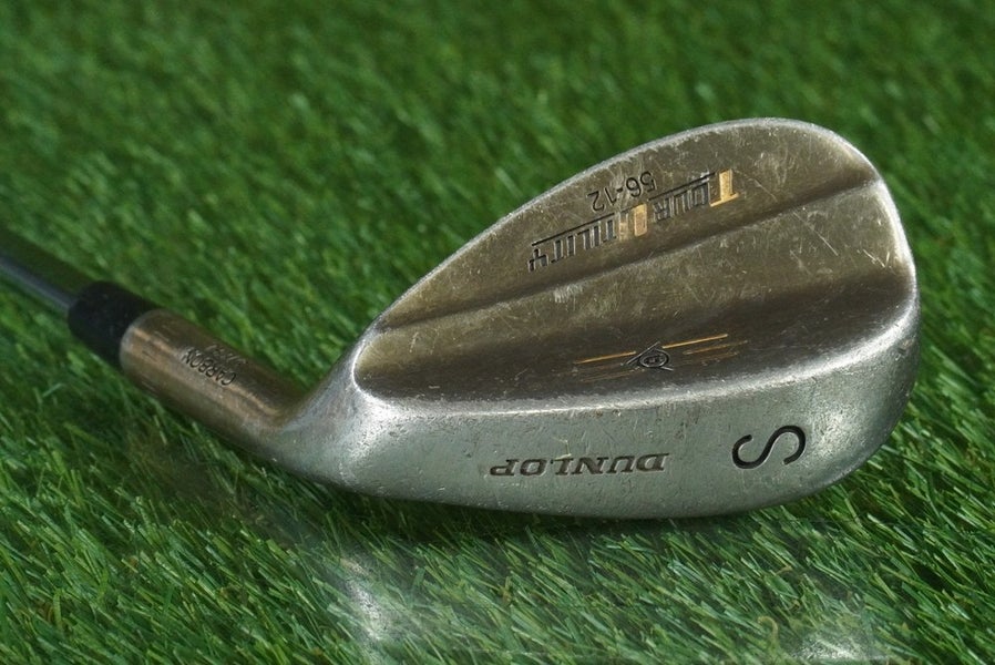 DUNLOP TOUR UTILITY 56 12 SAND WEDGE "S" PROFESSIONAL SERIES STEEL SHAFT RH