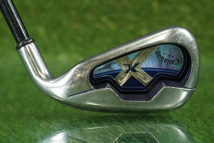 CALLAWAY X18 GEMS 7 IRON ULTRA LIGHT 45I GRAPHITE WOMEN'S LADIES FLEX SHAFT RH
