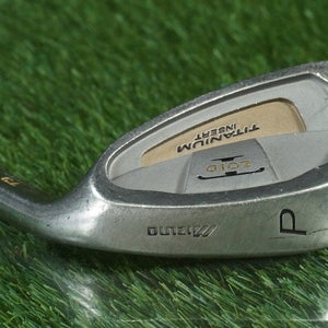 MIZUNO T ZOID TITANIUM INSERT T3 OVERSIZE PITCHING WEDGE "P" GRAPHITE REGULAR RH