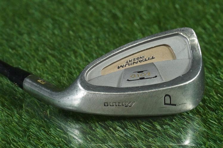 MIZUNO T ZOID TITANIUM INSERT T3 OVERSIZE PITCHING WEDGE "P" GRAPHITE REGULAR RH