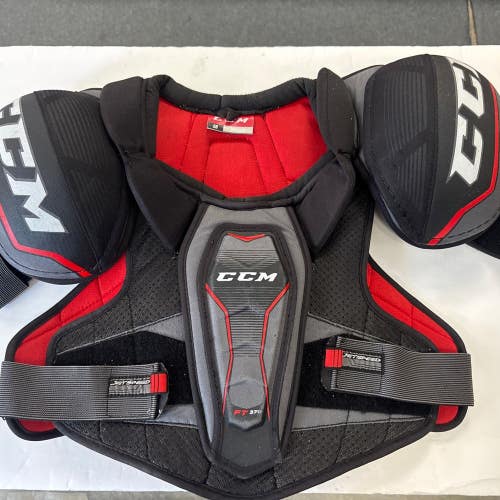 Senior Size Medium CCM JETSPEED FT370 Ice Hockey Player Shoulder Pads