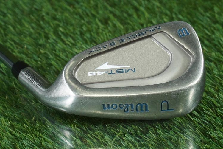 WILSON MBT-45 PITCHING WEDGE "P" MUSCLE BACK OVERSIZE STAINLESS TRUE TEMPER RH