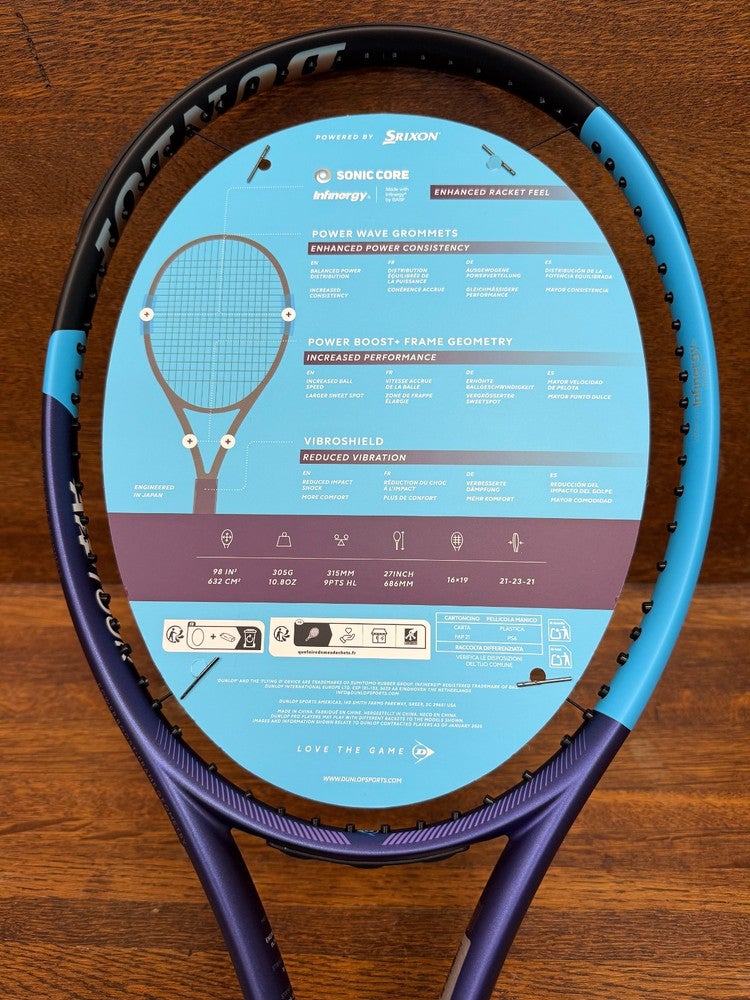 2026 Dunlop FX500 Tour G2, Auth. Dealer, Dunlop FX500 Tour tennis