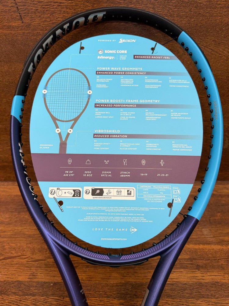 2026 Dunlop FX500 Tour G2, Auth. Dealer, Dunlop FX500 Tour tennis