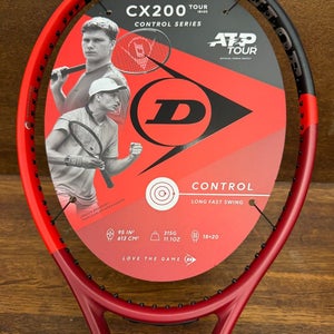Dunlop CX200 Tour G3 18x20, Authorized Dealer, CX200 series Dunlop tennis racket