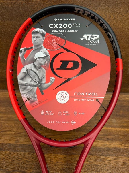 Dunlop CX200 Tour G3 18x20, Authorized Dealer, CX200 series Dunlop tennis racket