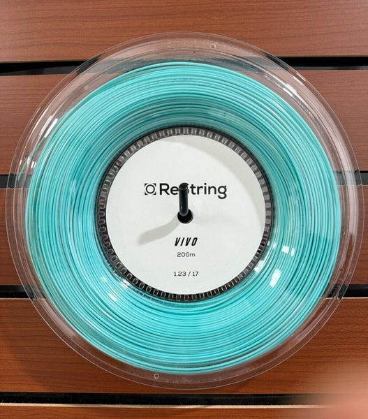 ReString Vivo Tennis String REEL, 200M, 1.23/17g, Co-Poly, sold by the Reel.