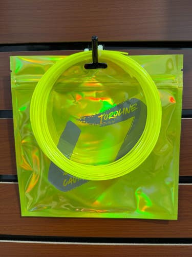 Toroline, Caviar Tennis String Set, 1.20/17g, Neon Yellow, Co-Polymer, Dealer