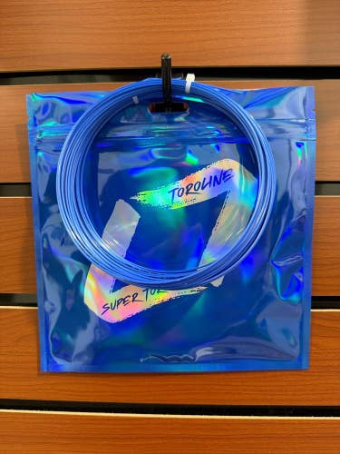 Toroline, Super Toro Tennis String Set, 1.23/17g, Blue, Co-Polymer, Auth Dealer