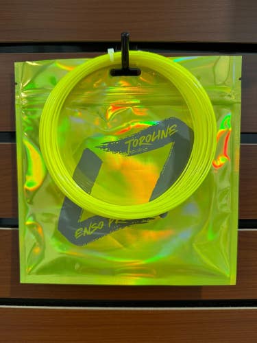 Toroline, Enso Pro Tennis String Set, 1.25/16g Neon Yellow, Co-Polymer, Dealer