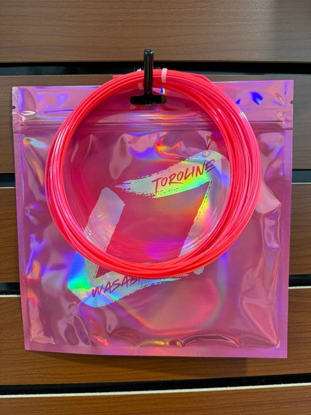 Toroline, Wasabi Tennis String Set, 1.23/17g, Neon Pink, Co-Polymer, Auth Dealer