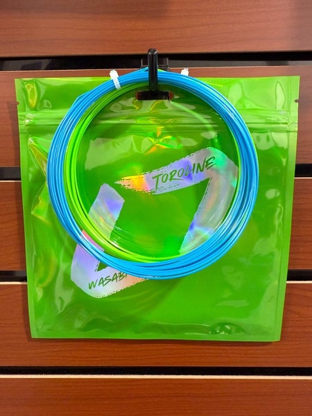 Toroline, Wasabi Pro Tennis String Set, 1.23/17g Blue/Green, Co-Polymer, Dealer