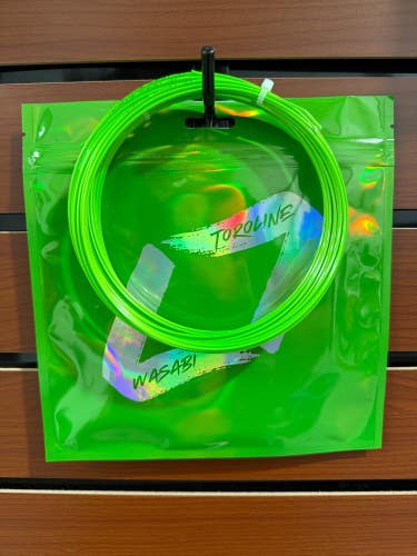 Toroline, Wasabi Tennis String Set, 1.23/17g, Neon Green, Co-Polymer Auth Dealer