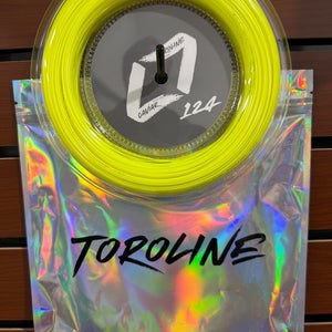 Toroline, Caviar Tennis String Reel, 1.24/16g, Neon Yellow, Co-Polymer, Dealer