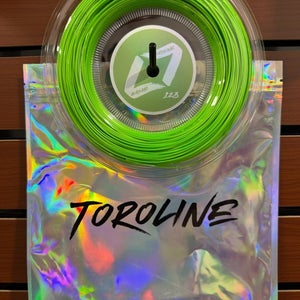 Toroline, Wasabi Tennis String Reel, 1.23/17g, Neon Green, Co-Polyme, Dealer