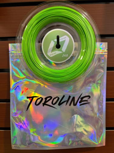 Toroline, Wasabi Tennis String Reel, 1.23/17g, Neon Green, Co-Polyme, Dealer